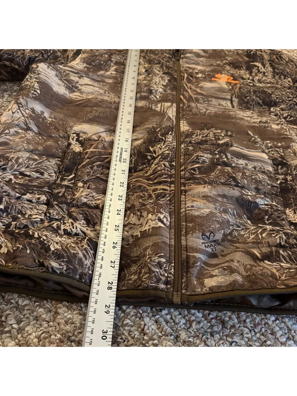 Realtree Edge Camo Insulated Full-Zip Hunting Jacket Size Large